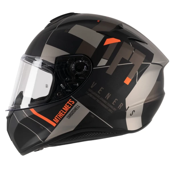 MT Helmets MT Targo Veneris B4 Matt Grey